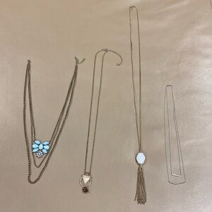 Necklaces Costume Jewelry - Set of 4